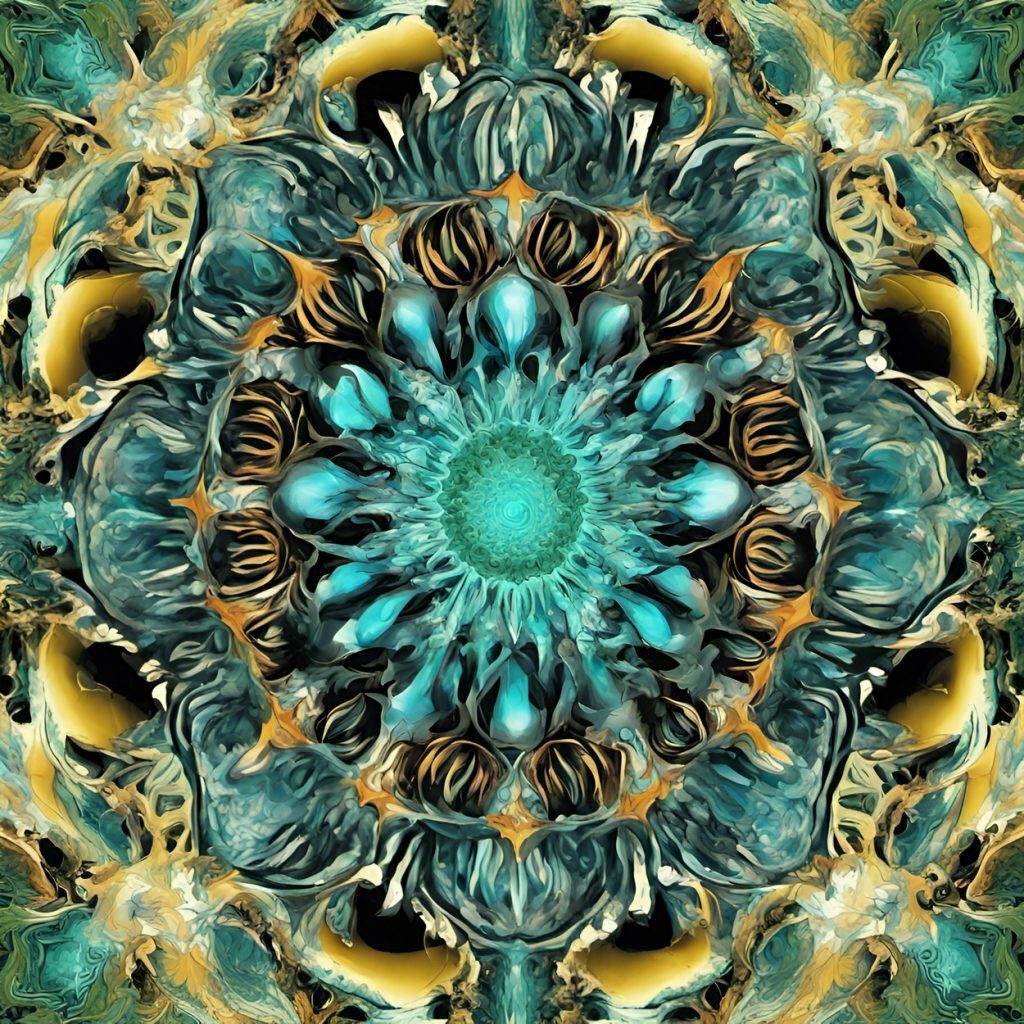Vászonkép Absztrakt 016 Mandala