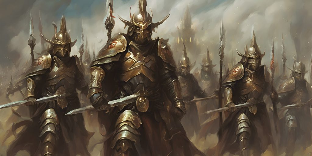 Vászonkép Fantasy 031 Rémületkeltők