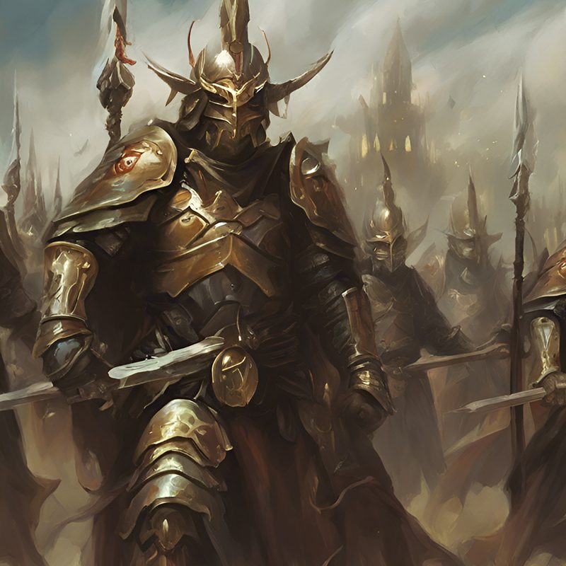 Vászonkép Fantasy 031 Rémületkeltők
