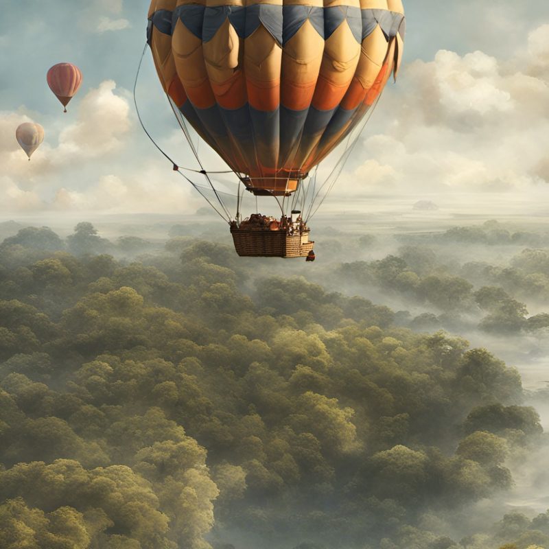 Vászonkép Természet 022 Hőlégballonok