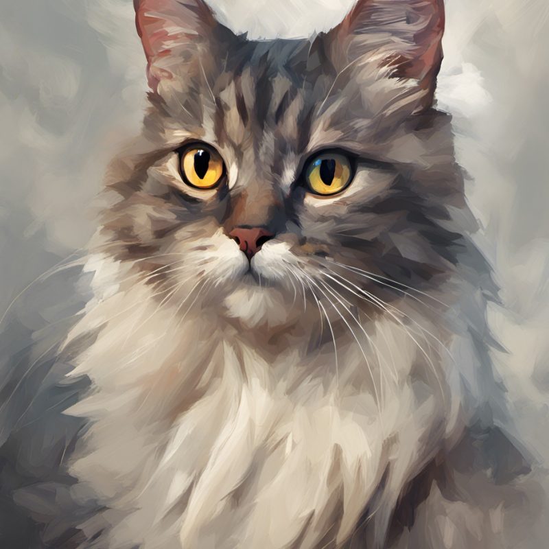 Vászonkép Állat 007 Maine Coon