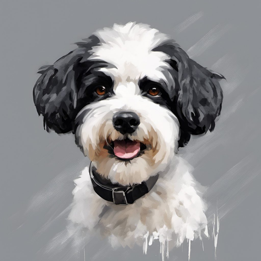 Vászonkép Állat 038 Bichon havanese